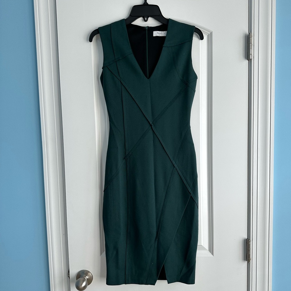 Bailey 44 cocktail dress, size: XS, color: Forest Green
